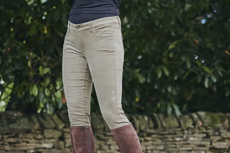 Dubarry Honeysuckle Cord Trouser - Dusky Green-7